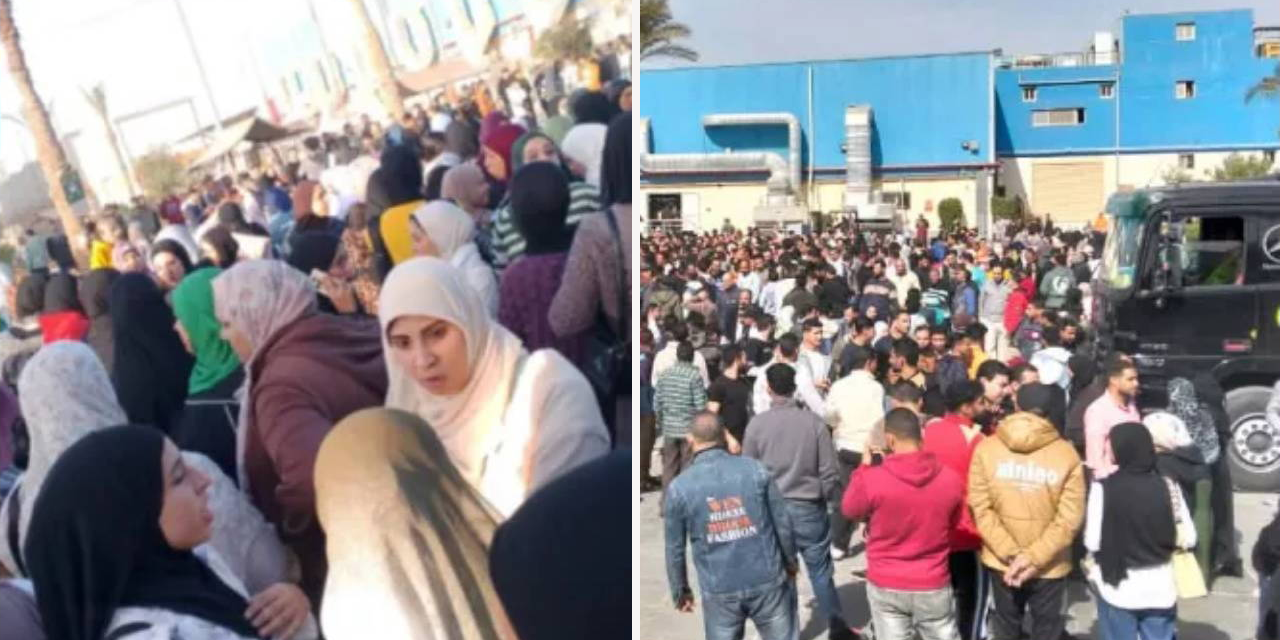 Tekstil şirketi, ucuz emek için Mısır’a gitmişti: Düşük ücretlere karşı binlerce işçi ayaklandı