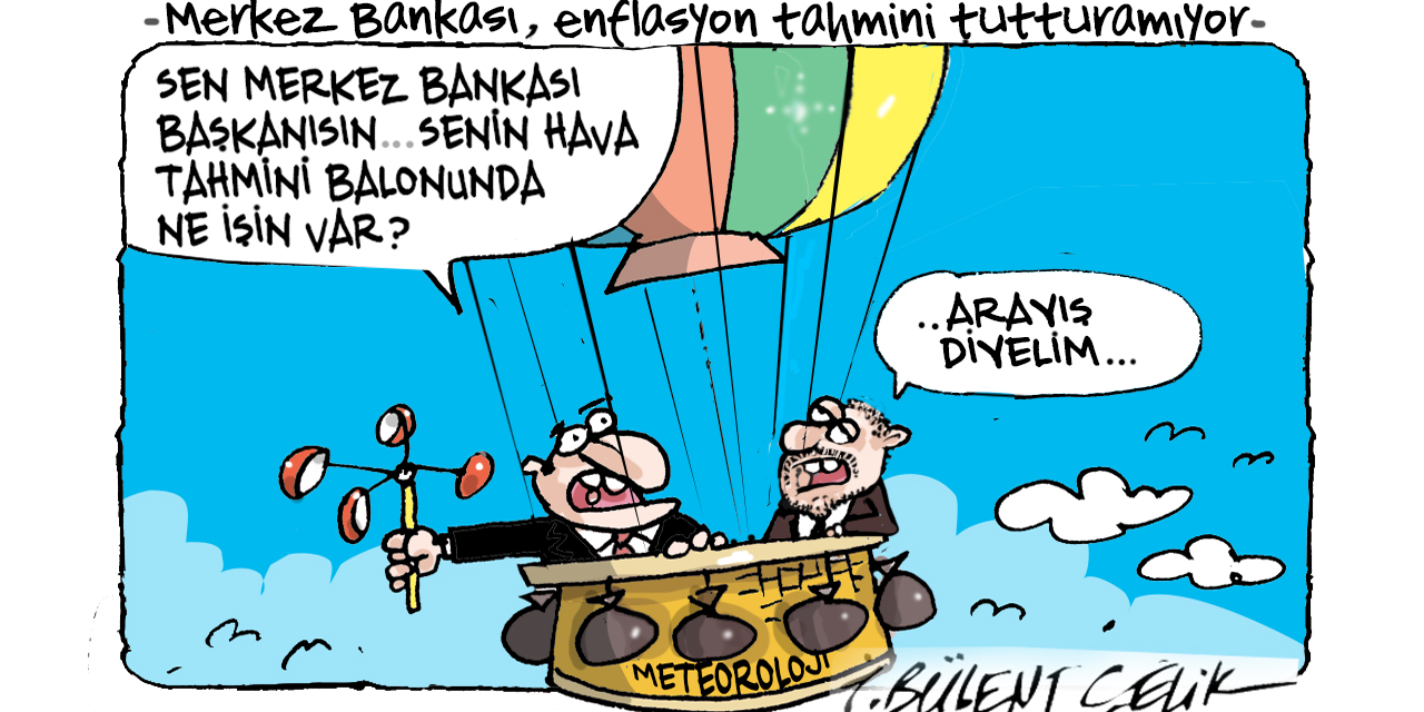 İ. Bülent Çelik'in 14 Şubat 2026 tarihli karikatürü