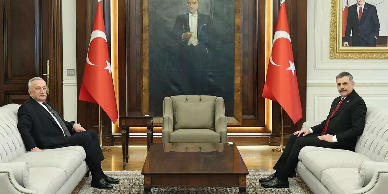 Mehmet Ağar’dan yeni İçişleri Bakanı Mustafa Çiftçi’ye ziyaret