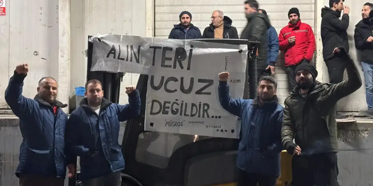 Migros depo işçilerinin direnişi kazanımla sonuçlandı