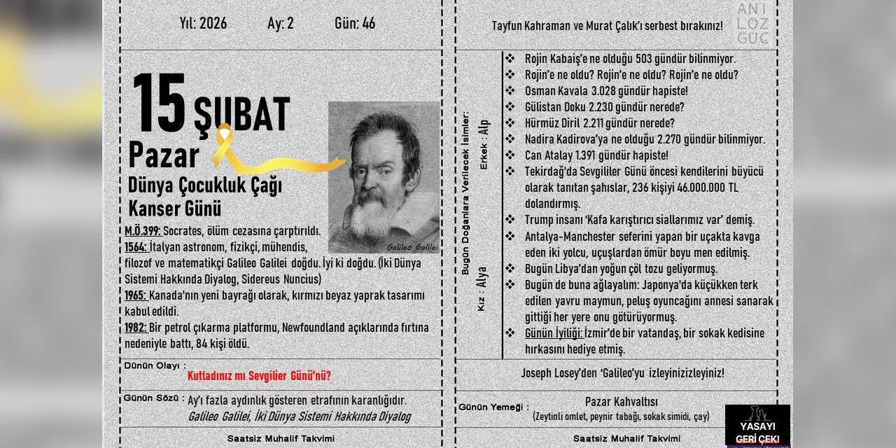 Dünya Çocukluk Çağı Kanser Günü