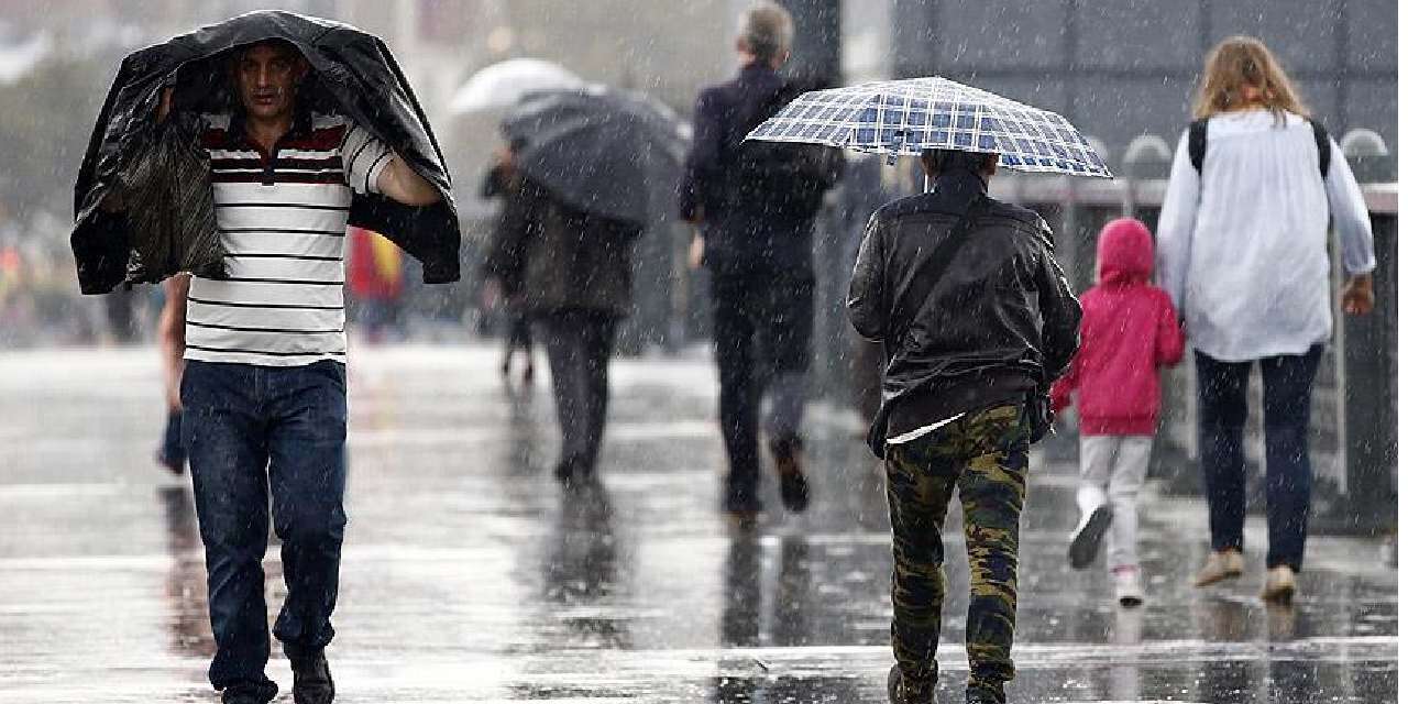 Meteoroloji saat vererek uyardı: Sağanak ve fırtına!