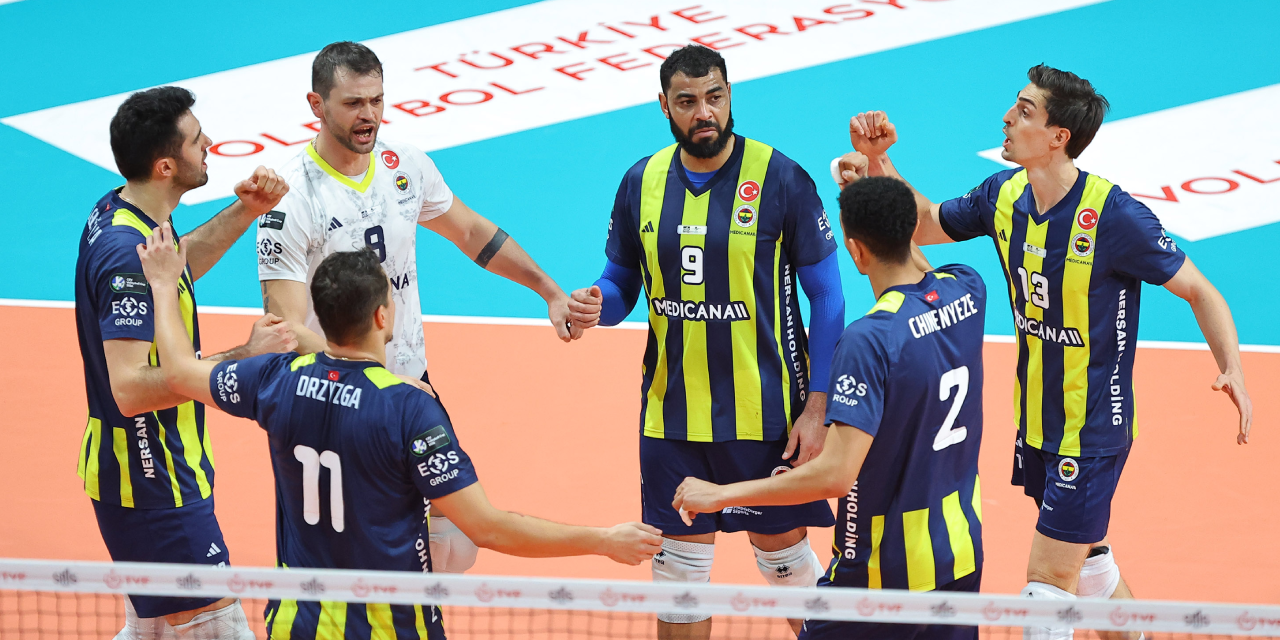 Fenerbahçe file derbisinde Galatasaray'a set vermedi