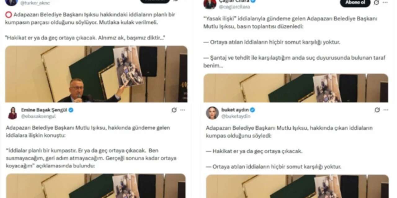 Medya Okulu 'çalışıyor': Yasak ilişki iddiasında tek ses oldular