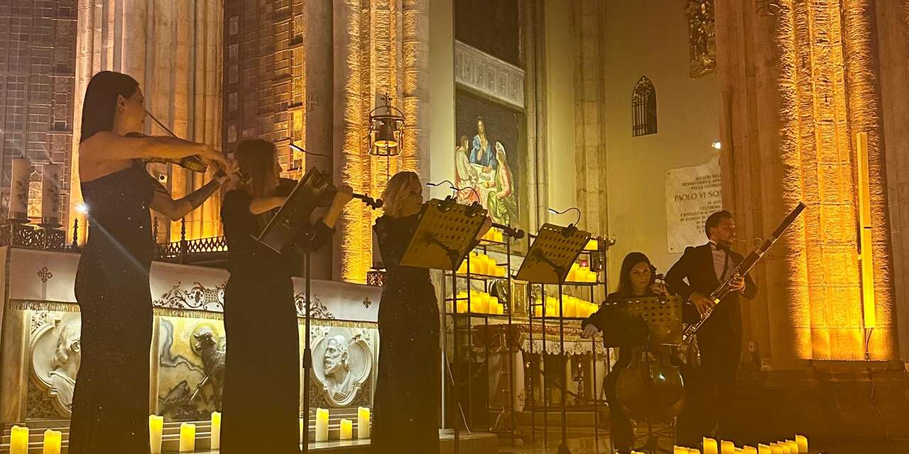 Mum ışığında klasik müzikle büyüleyici bir gece: Musicandle Concerts