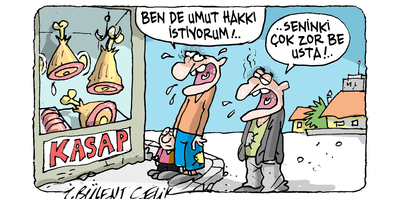 İ. Bülent Çelik'in 20 Şubat 2026 tarihli karikatürü