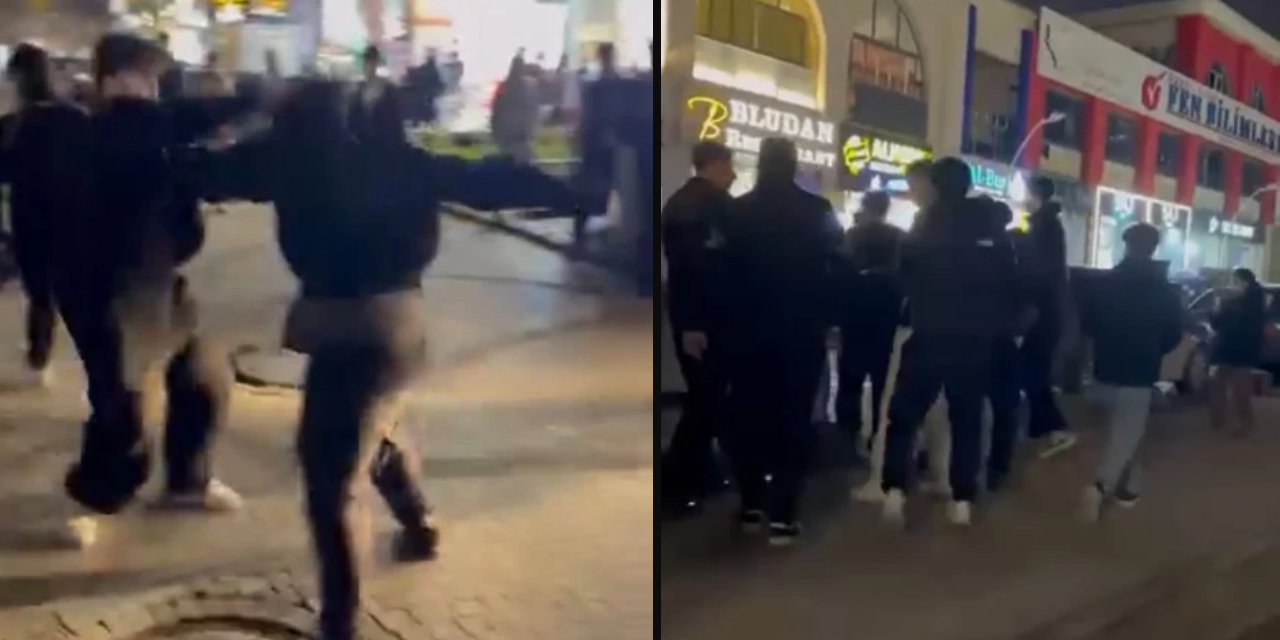 Ramazan çadırı, savaş alanına döndü! İftar sonrası kavga sokağa taştı