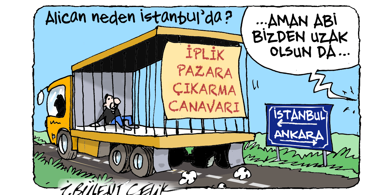İ. Bülent Çelik'in 23 Şubat 2026 tarihli karikatürü