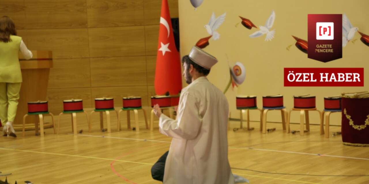 3 yaşındaki çocuklara imam ders anlatıyor