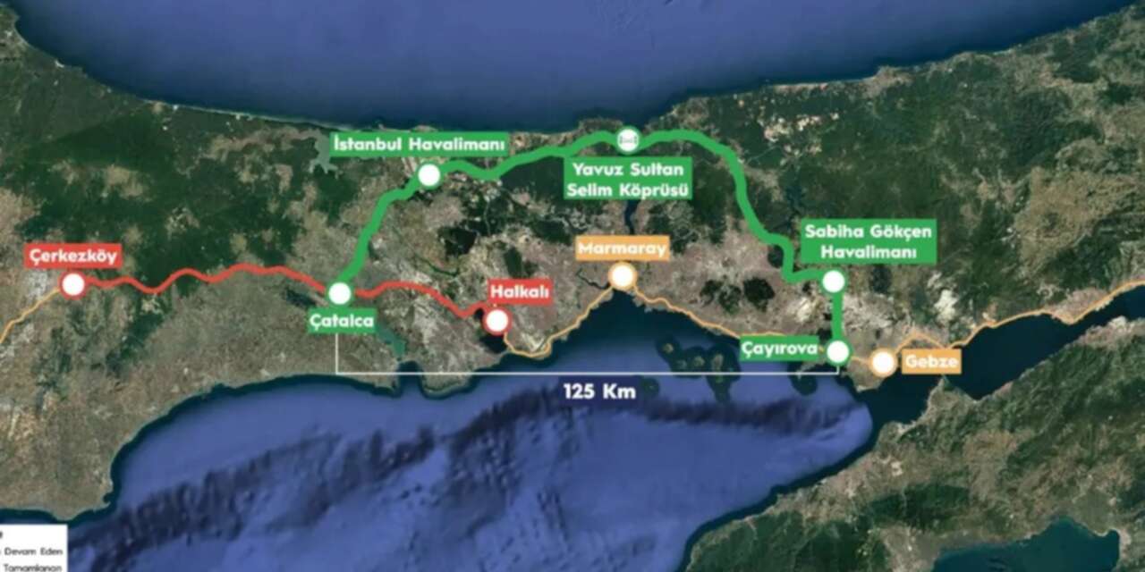 İstanbul'da güzergah belli oldu: Köprüye tren geliyor
