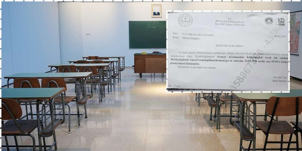 Okul yönetimlerine talimat: 'Kütüphaneleri, sığınakları mescide dönüştürün'