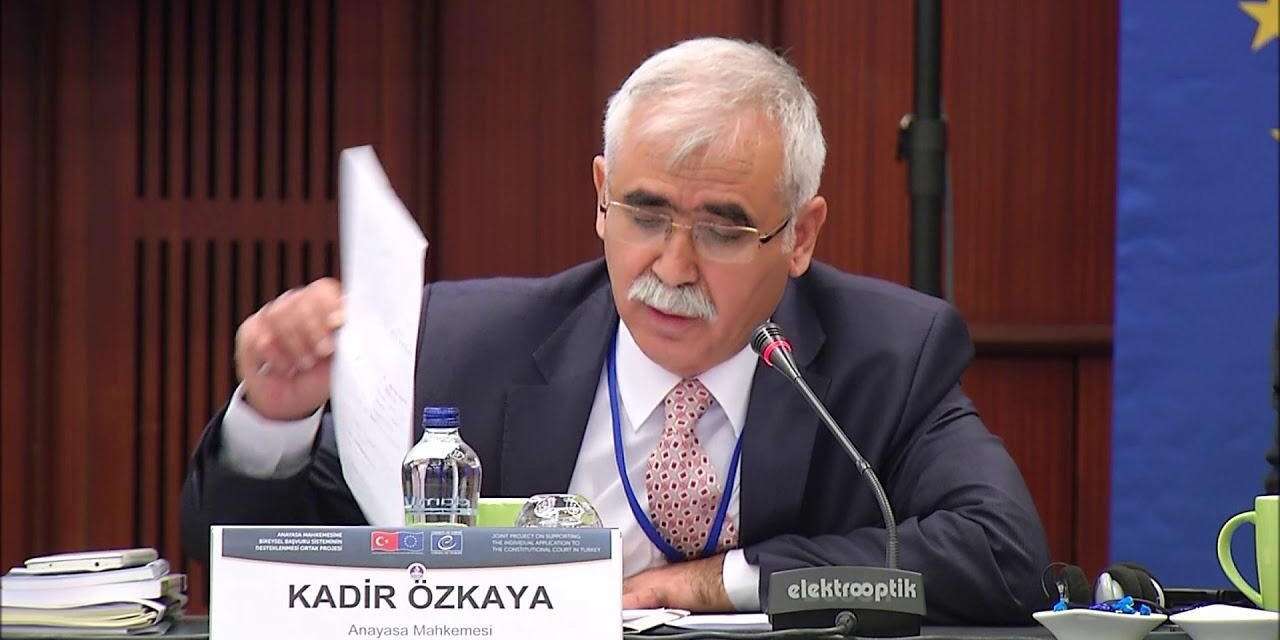 AYM Başkanı Özkaya: HDP kapatma davasında sona gelindi
