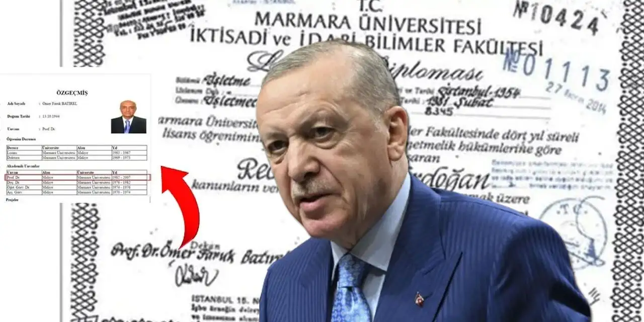 Erdoğan'ın diplomasına ilişkin 13 çelişki: Diploma varsa nerede?