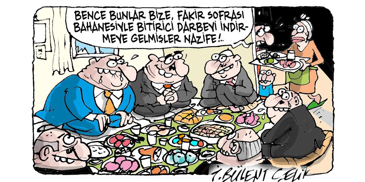 İ. Bülent Çelik'in 28 Şubat 2026 tarihli karikatürü