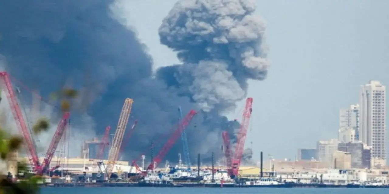 Arabulucu ülke de vuruldu