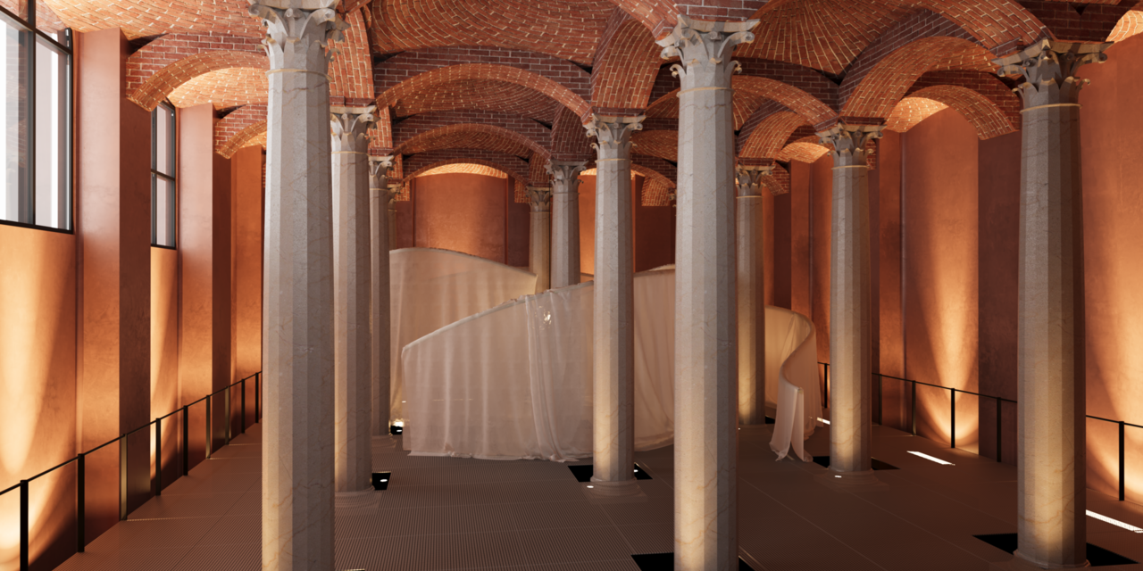 Tarihi sarnıçta “Kolektif Yol”: Kıymet Altunyurt’tan mekâna yayılan bir arayış