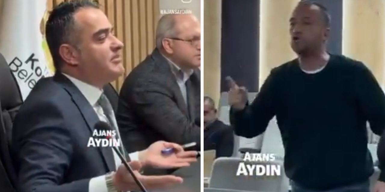Koçarlı Belediyesi’nde meclis karıştı: Belediye Başkanı ile meclis üyesi birbirine girdi