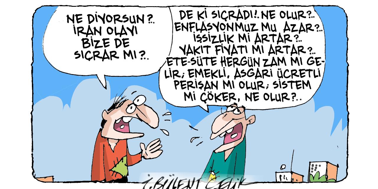 İ. Bülent Çelik'in 3 Mart 2026 tarihli karikatürü