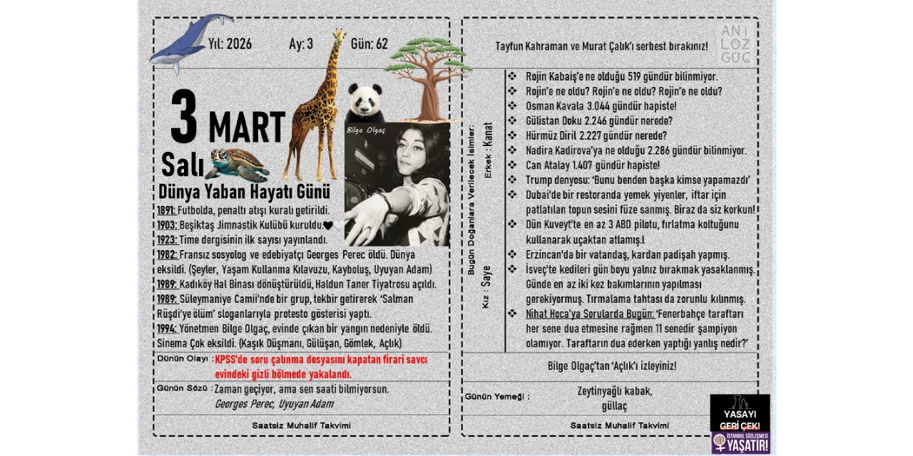 Dünya Yaban Hayatı Günü