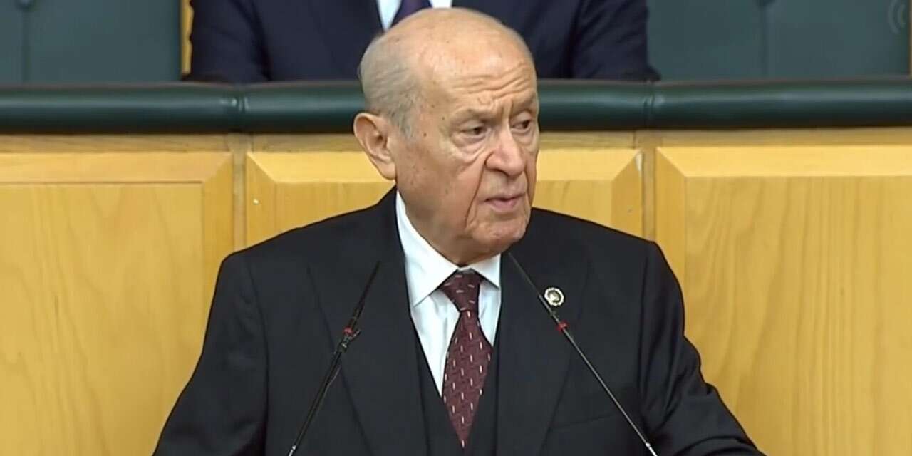 MHP lideri Bahçeli grup toplantısında konuştu: ‘Biz Ankara'dan bakmak zorundayız, başka başkentlerin çekim alanına…’