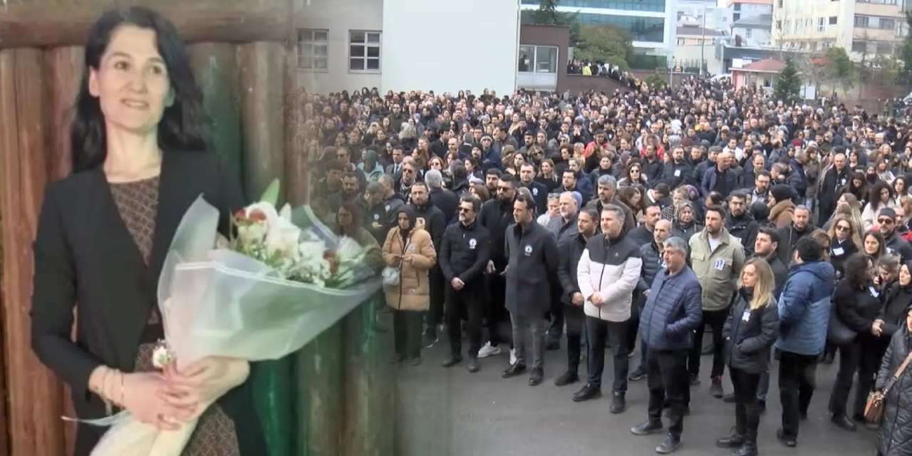 Öldürülen Fatma öğretmene okulunda gözyaşlarıyla veda