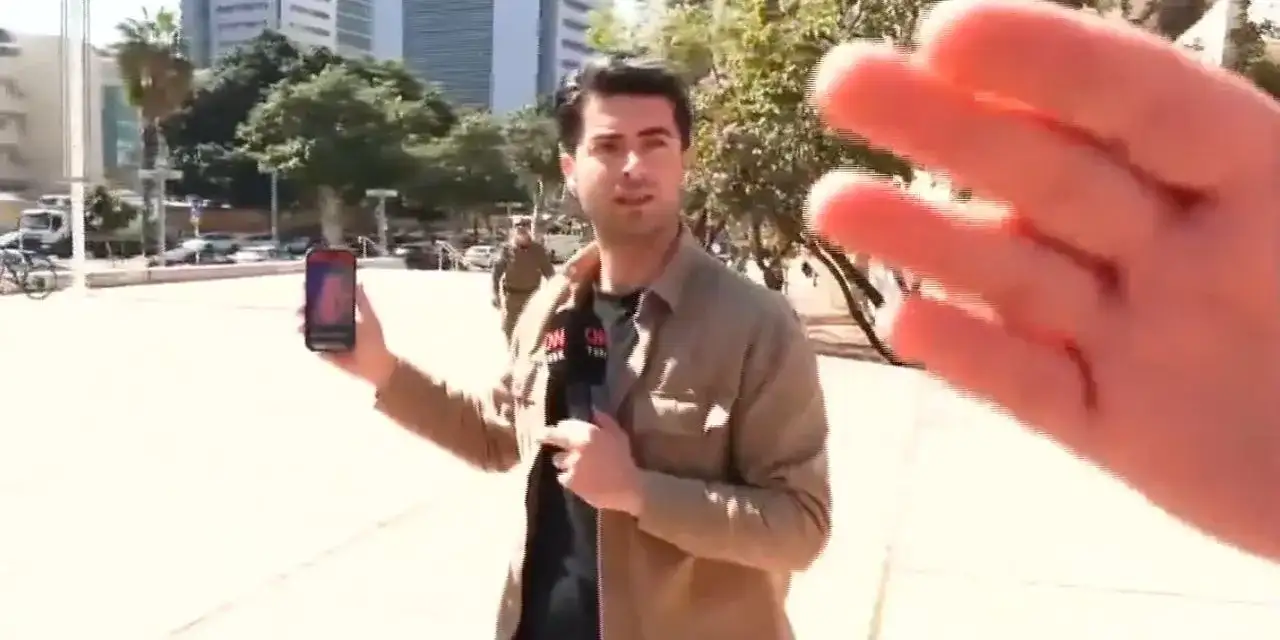 Canlı yayın yapan CNN Türk ekibinden iki gazeteciye İsrail'de gözaltı