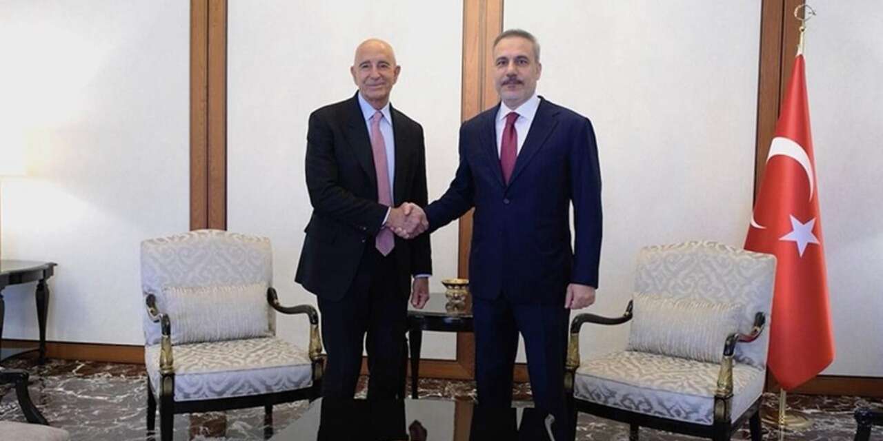 Hakan Fidan, ABD'nin Ankara Büyükelçisi Barrack'ı kabul etti