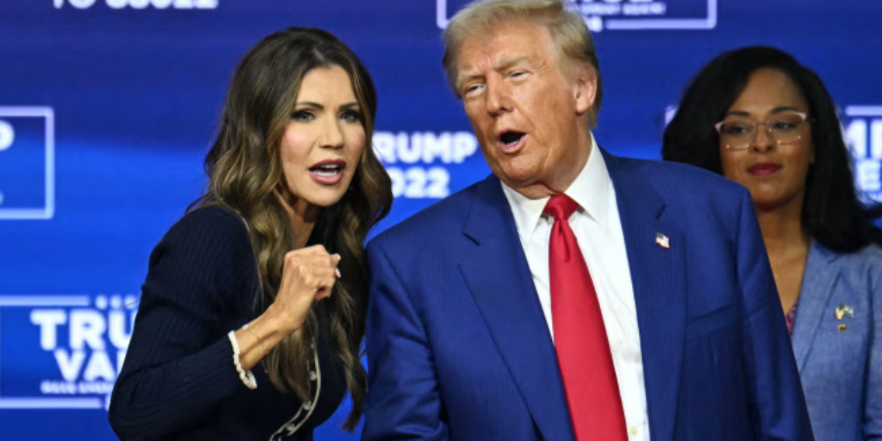 Trump, İç Güvenlik Bakanı Kristi Noem'i görevden aldı