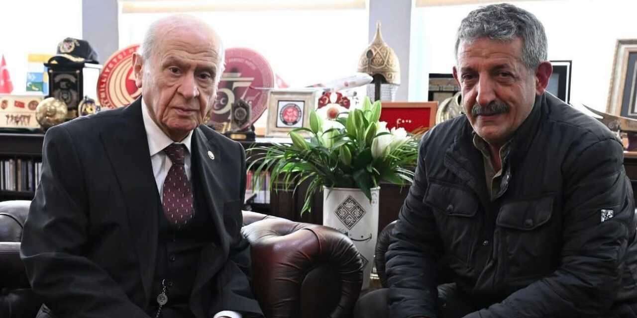 Gani Rüzgar Şavata, Devlet Bahçeli'yi ziyaret etti