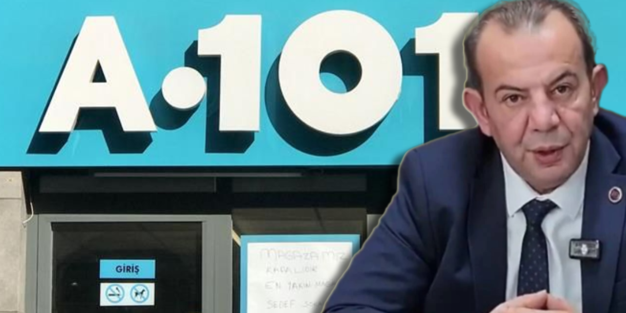 Özgür Özel'in mitinginin ardından... A101'den Tanju Özcan açıklaması