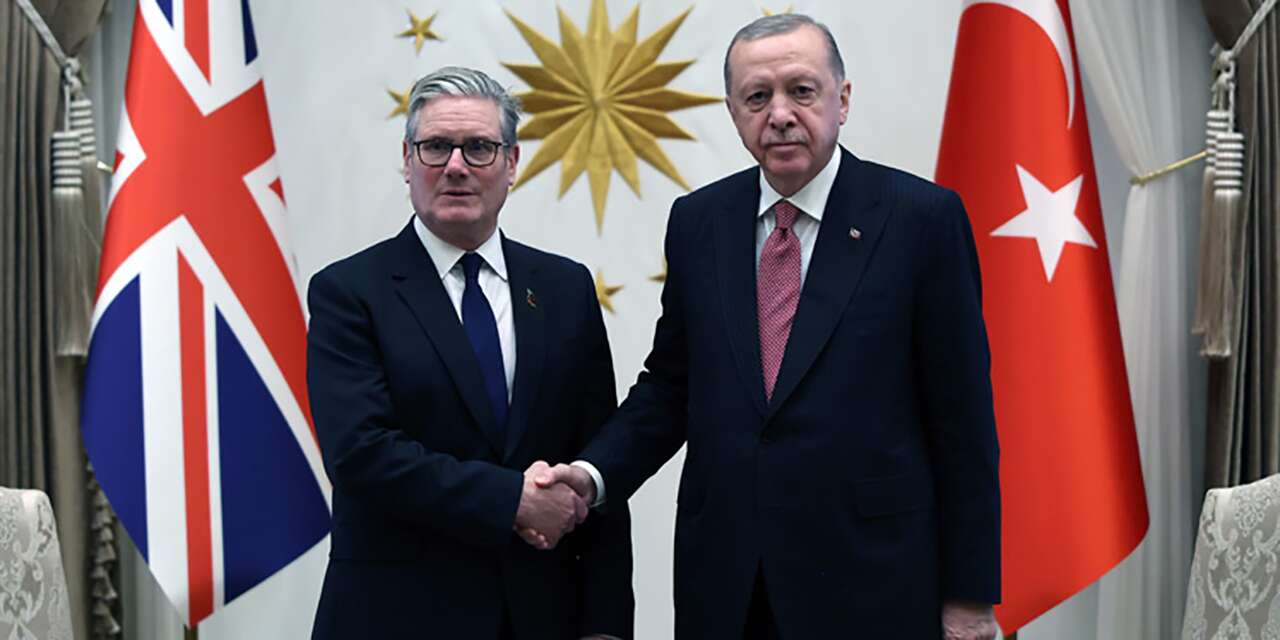Cumhurbaşkanı Erdoğan, Keir Starmer ile görüştü