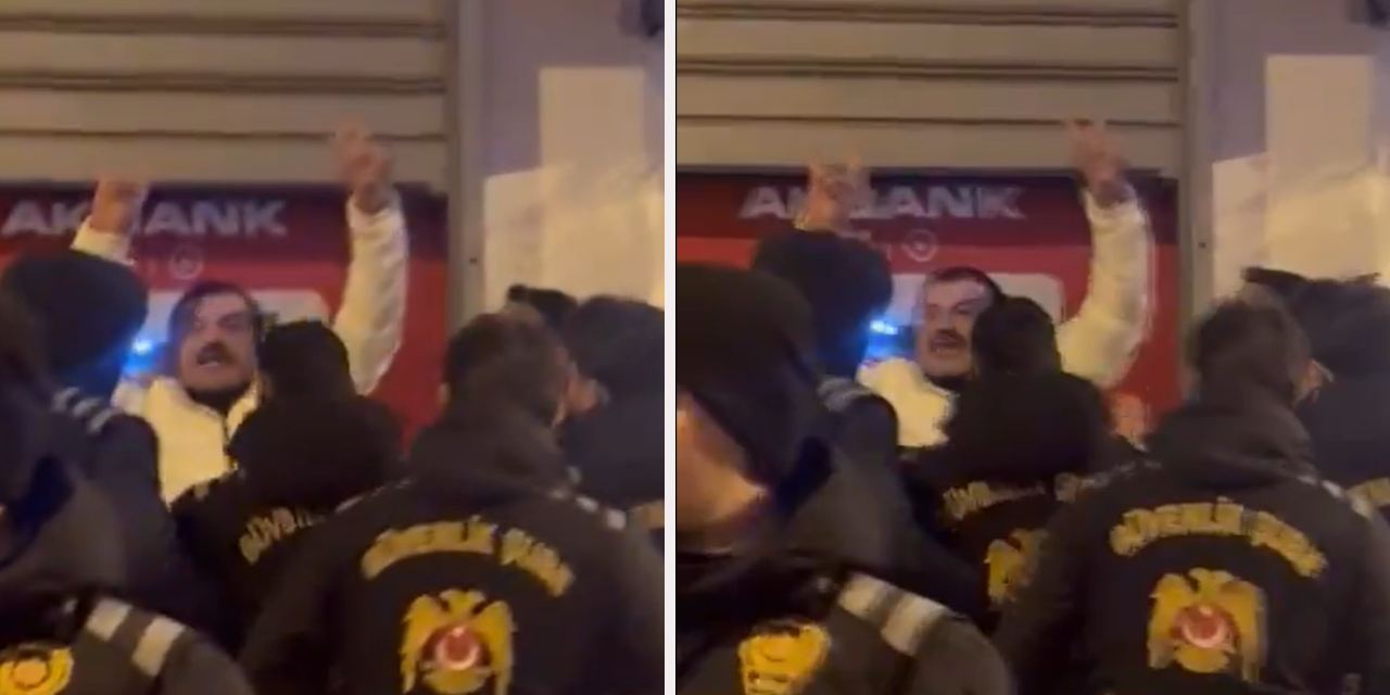 Ufuk Bayraktar'dan Feminist Gece Yürüyüşü'nde provokasyon girişimi!