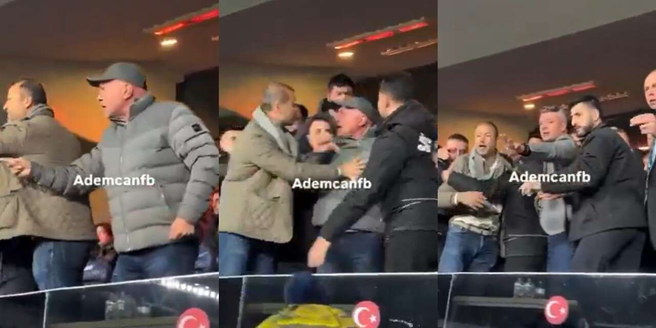Yüksel Yıldırım, Fenerbahçeli taraftarlarla kavga etti: Araya Sadettin Saran girdi