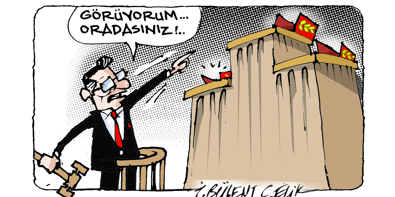 İ. Bülent Çelik'in 10 Mart 2026 tarihli karikatürü