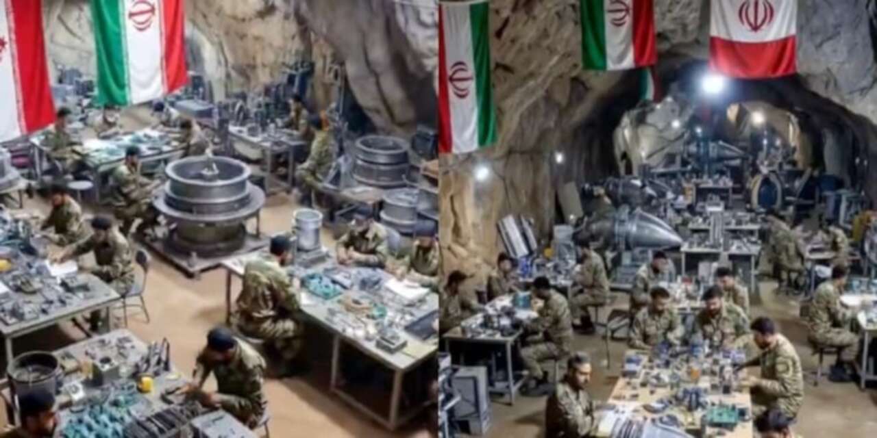 Viral oldu: Görüntü İran'ın dağlarda yerleşen gizli tesisini mi gösteriyor?