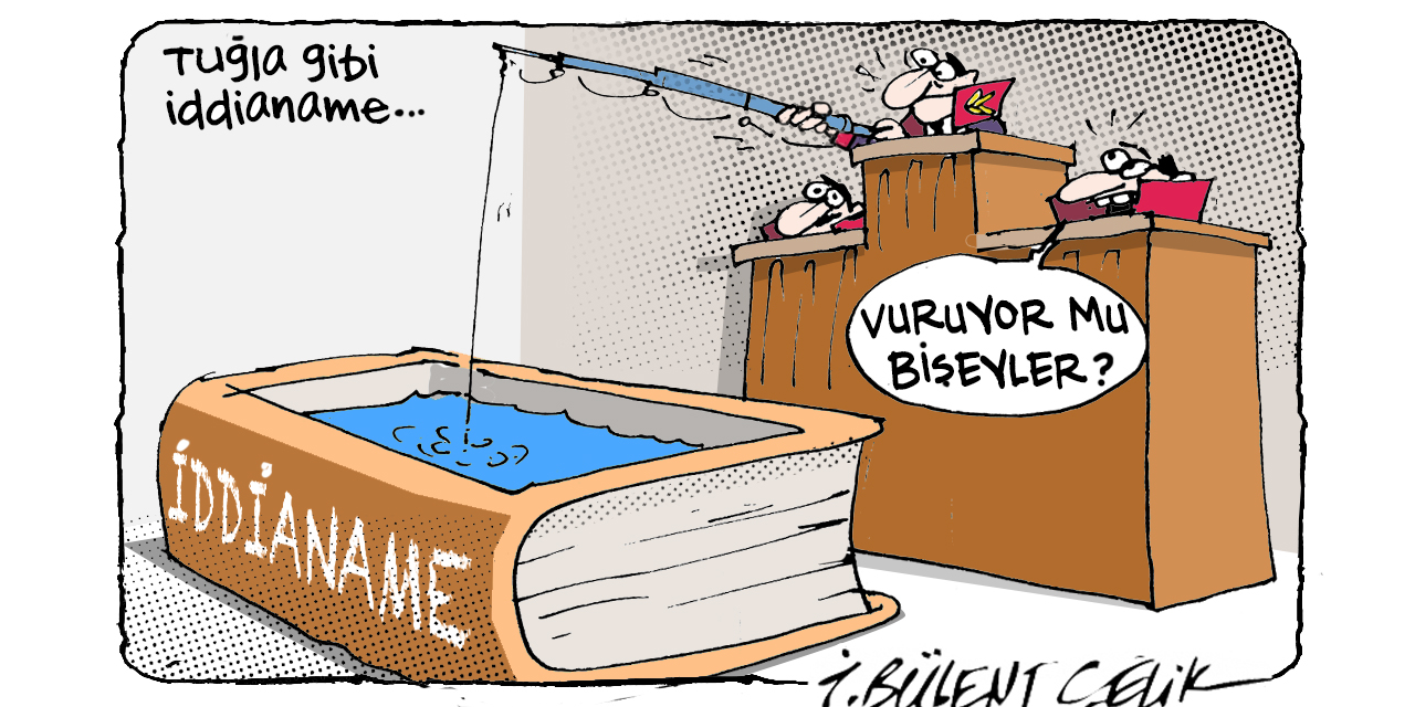 İ. Bülent Çelik'in 12 Mart 2026 tarihli karikatürü