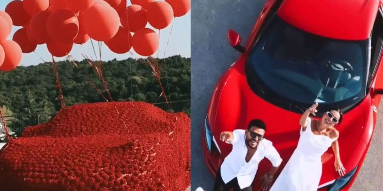 Dilan Polat ve Engin Polat'ın meşhur Ferrari'si satışta