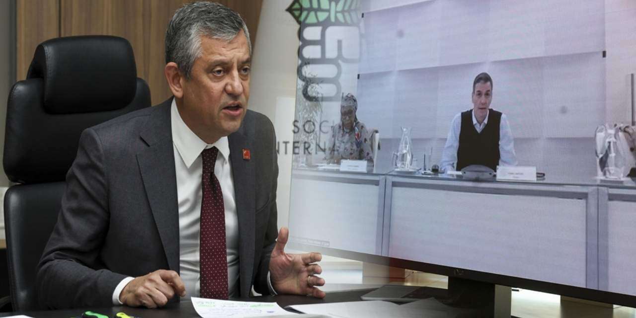 Özgür Özel Pedro Sanchez'le görüştü