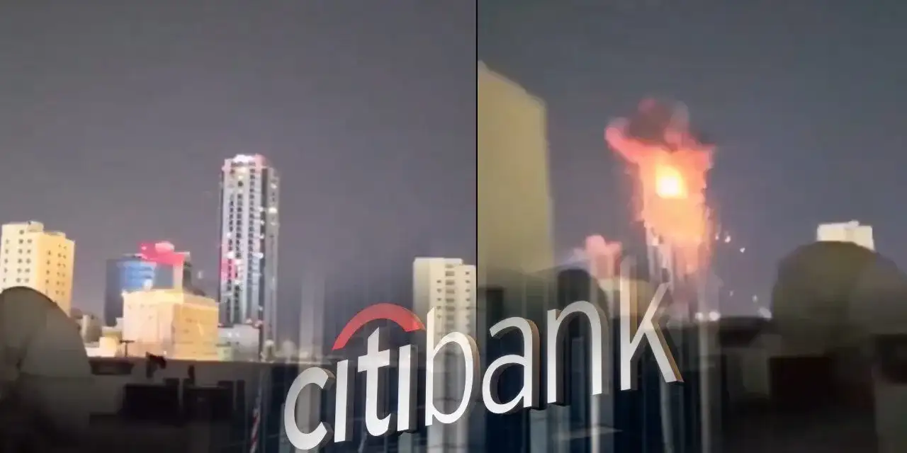 İran Dubai'deki ABD'li banka Citibank'ı böyle vurdu