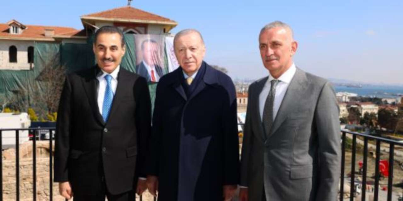 Erdoğan ve İbrahim Hacıosmanoğlu bir araya geldi