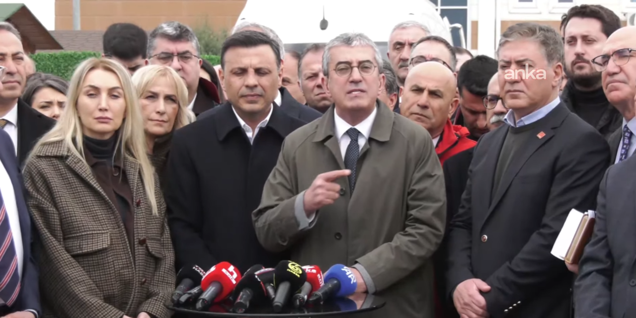 CHP'den hakime tepki: Silivri önünde HSK'ya çağrı yapıldı