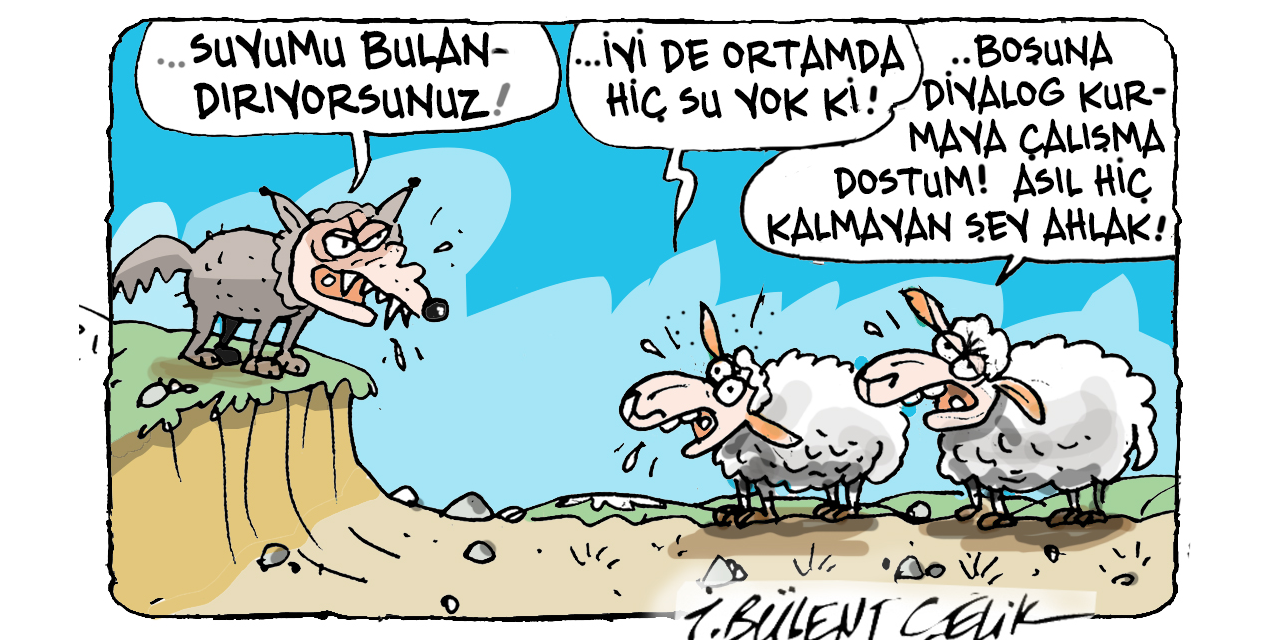 İ. Bülent Çelik'in 17 Mart 2026 tarihli karikatürü