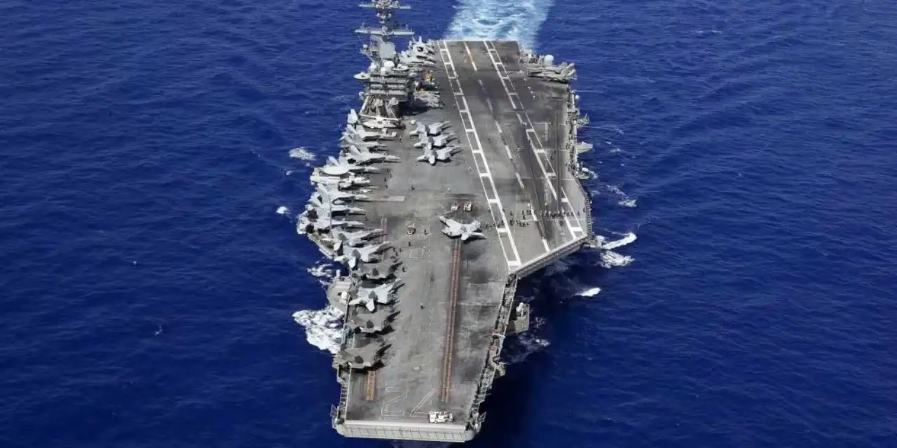 Ve ABD’nin uçak gemisi onarım için geri çekiliyor