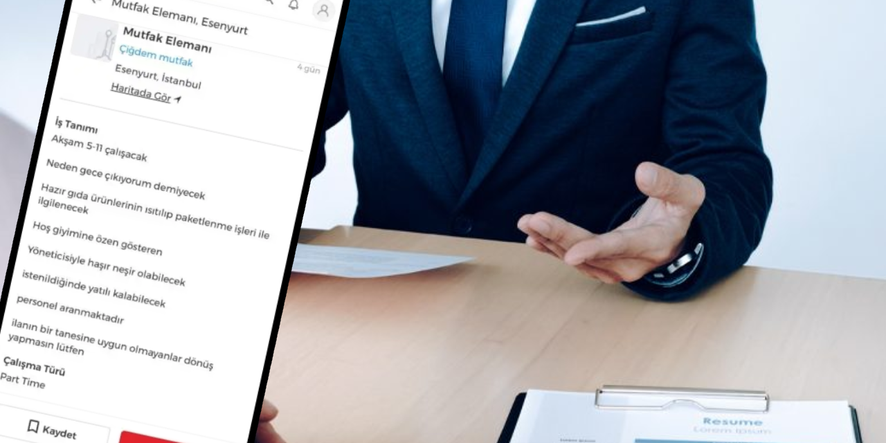 Esenyurt'ta skandal iş ilanı: 'Yöneticisiyle haşır neşir olacak' personel aranıyor!