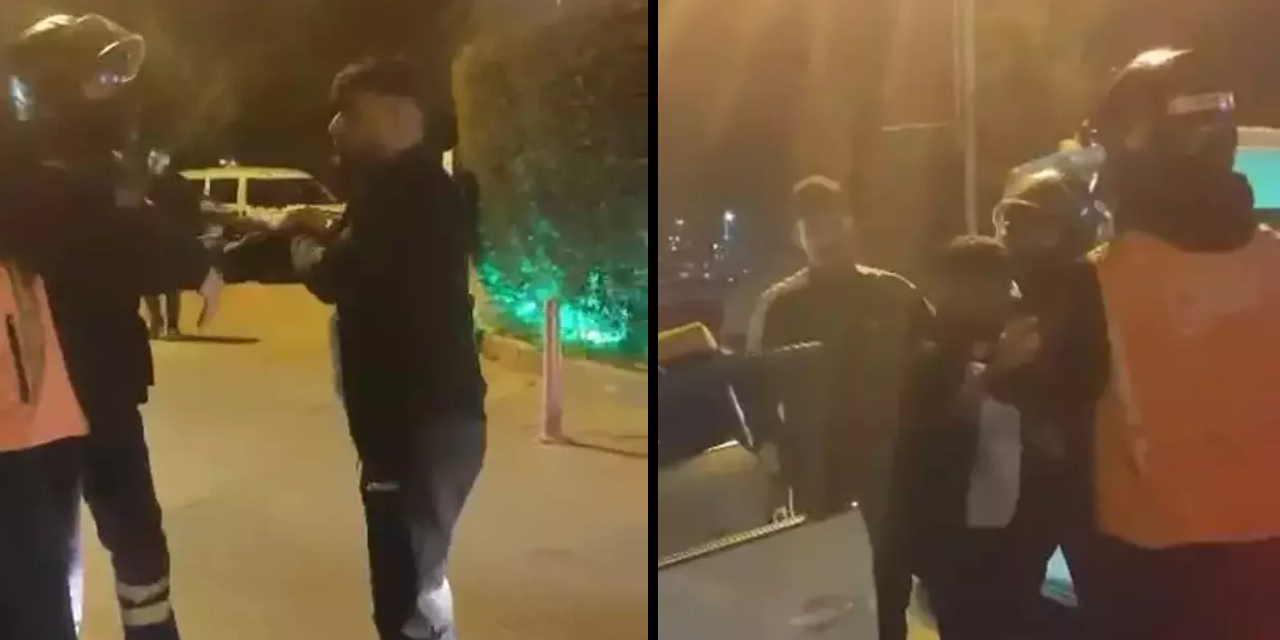 Tartıştığı motokuryeyi darbedip aracıyla ezdi! Kaçan saldırgan gözaltına alındı