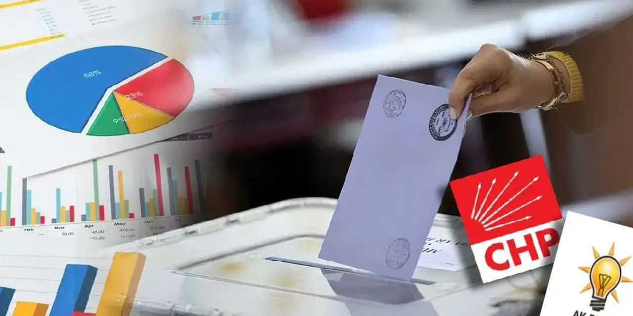 Son anketten '1,1' puanlık fark çıktı: İşte partilerin oy oranları