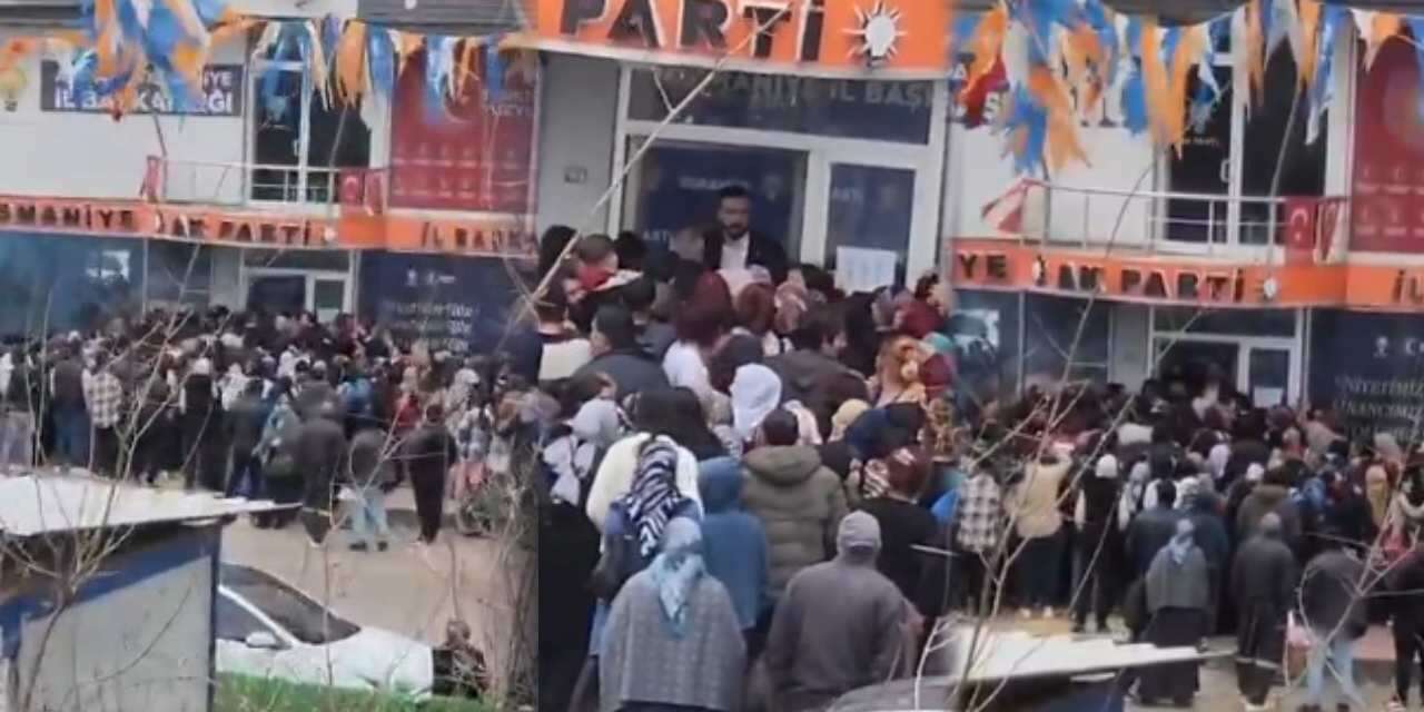 AK Parti binasında emekliye harçlık dağıtıldı iddiası: Maaşa zam yok, harçlık var