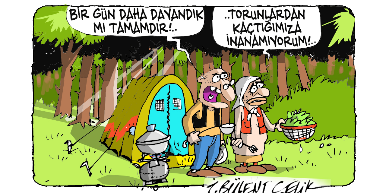 İ. Bülent Çelik'in 21 Mart 2026 tarihli karikatürü