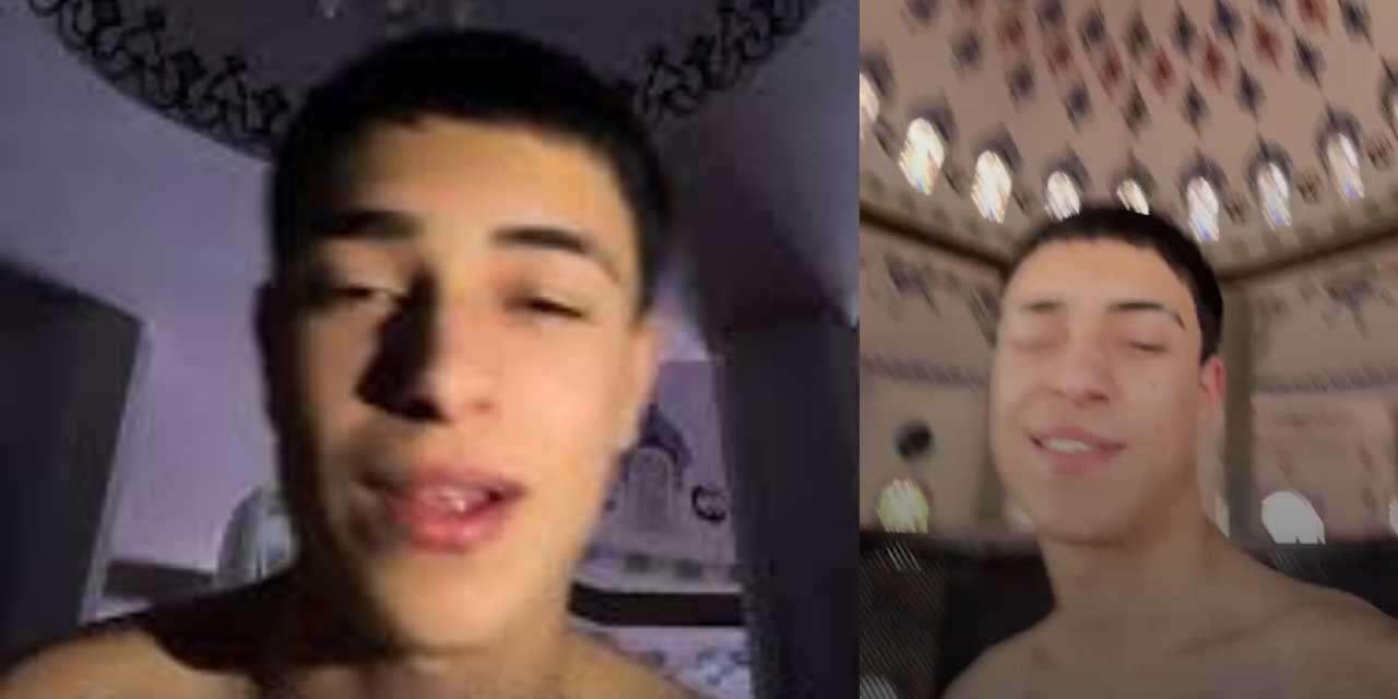 Camide çıplak videoya gözaltı