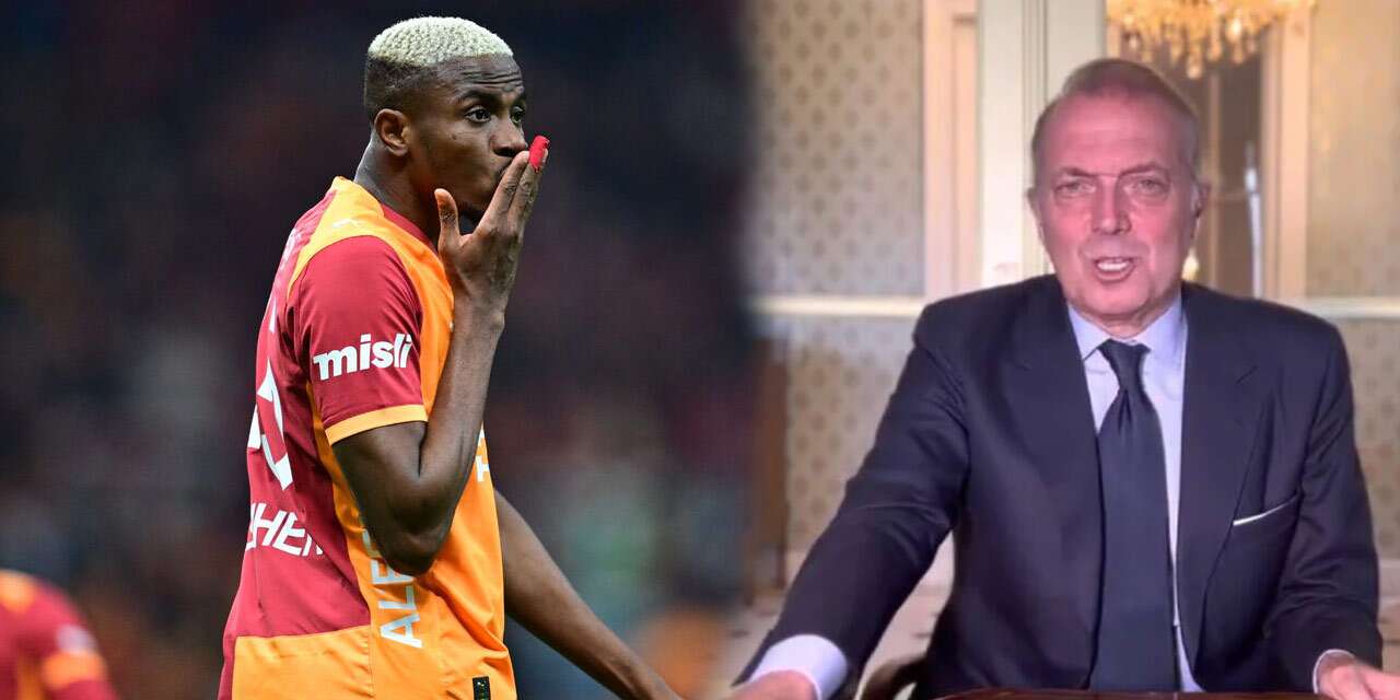 Galatasaray'ın yıldızı Osimhen'in büyük Cem Uzan hayali